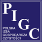 Logo for Polish Cleaning Chamber of Commerce (PIGC)