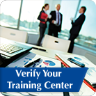 Verify Your Training Center Button